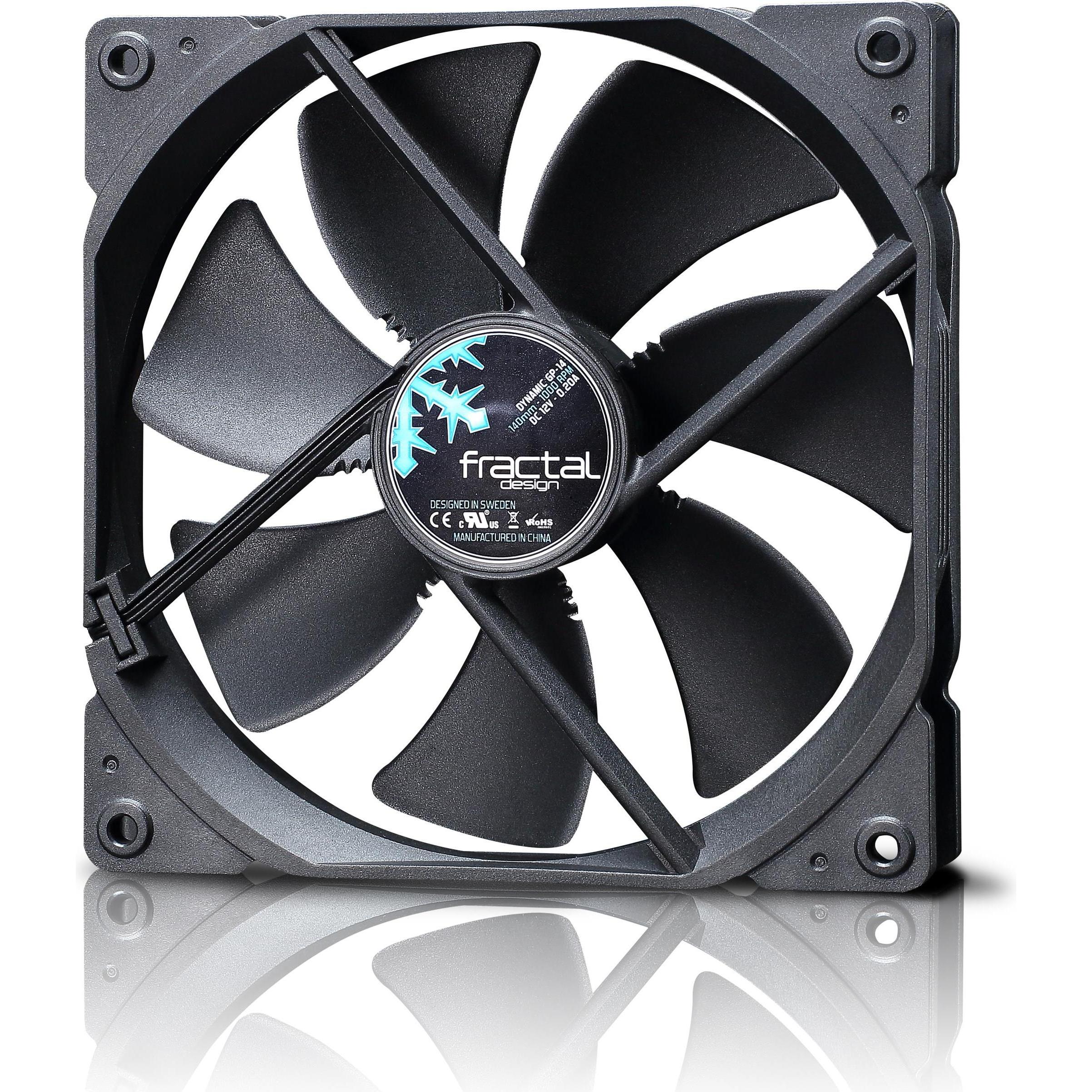 Fractal Dynamic GP-14 (140 mm, 1 x), PC Lüfter, Schwarz