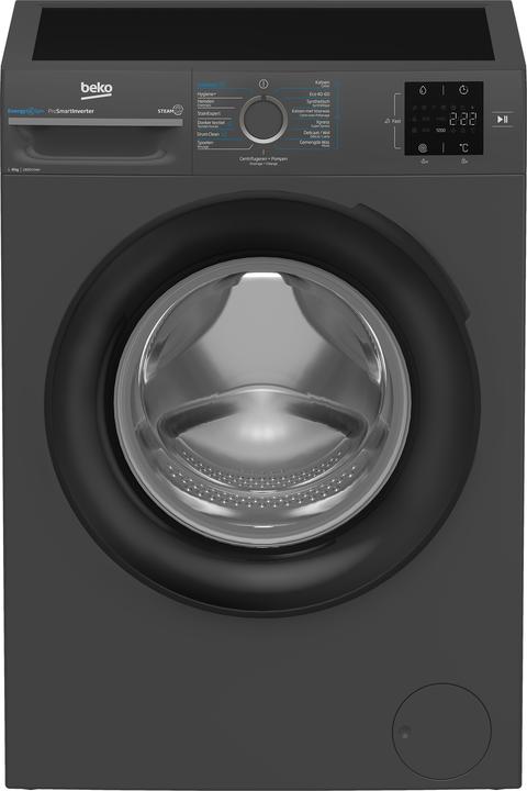 Beko BM3WFT3841A SteamCure (457100004700) (8 kg, Links)