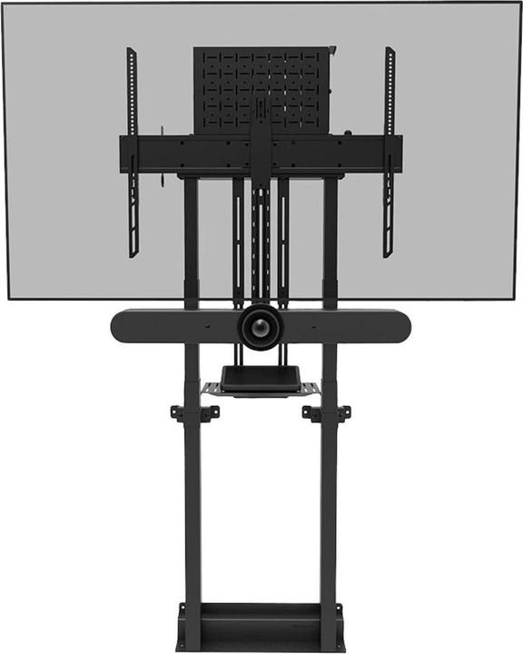 Productafbeelding Neomounts Select Video Kit Cam & AV Shelf incl. Logitech Rally Bar mini Adapter voor FL55 (Vloer, 9 kg)