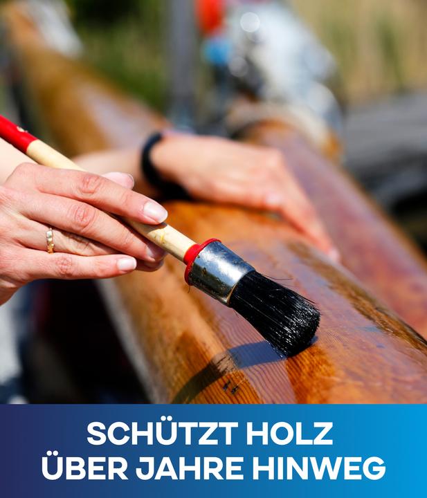 Produktbild Plid Bootslack 2,25L Farblos für ca. 23m² / Klarlack Holzlack Schiffslack Holzschutz (Farblos, 2.25 l)