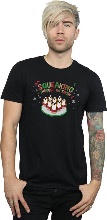 Immagine prodotto Star Wars The Last Jedi Porgs Squeaking Through The Snow Maglietta Uomo (4XL)