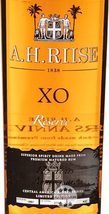 Produktbild A.H.Riise X.O. Reserve 175 Years Anniversary (1 x 70 cl)