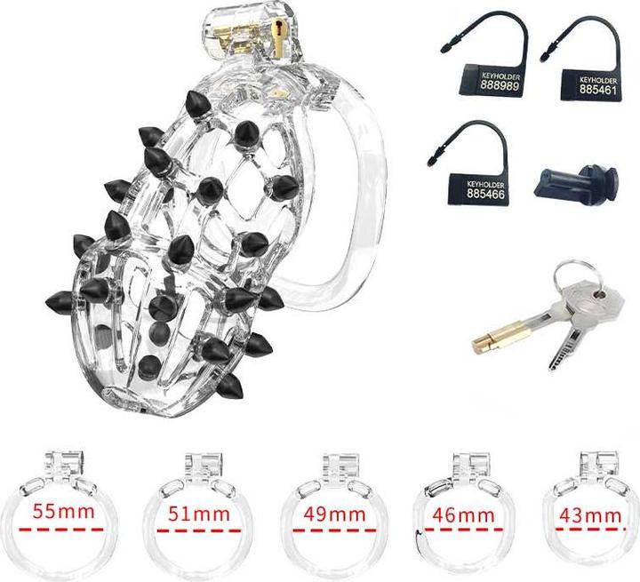 Image du produit Rimba P-Cage Peniskäfig Transparent (L)