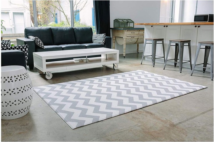 Image du produit Dwinguler Zig Zag Grey (Slim) (180 x 140 cm)