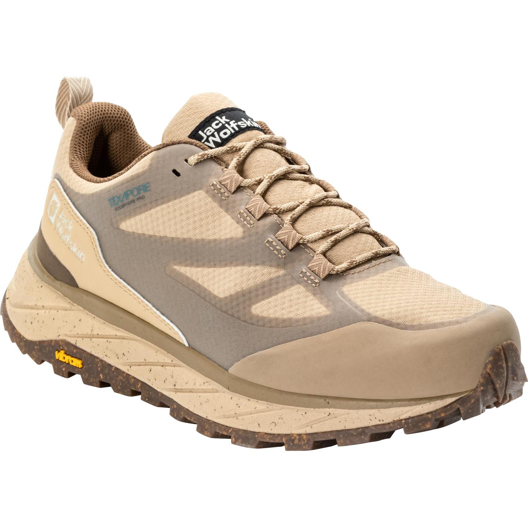 Jack Wolfskin, Herren, Wanderschuhe, Terraventure Texapore Low M (45), Beige