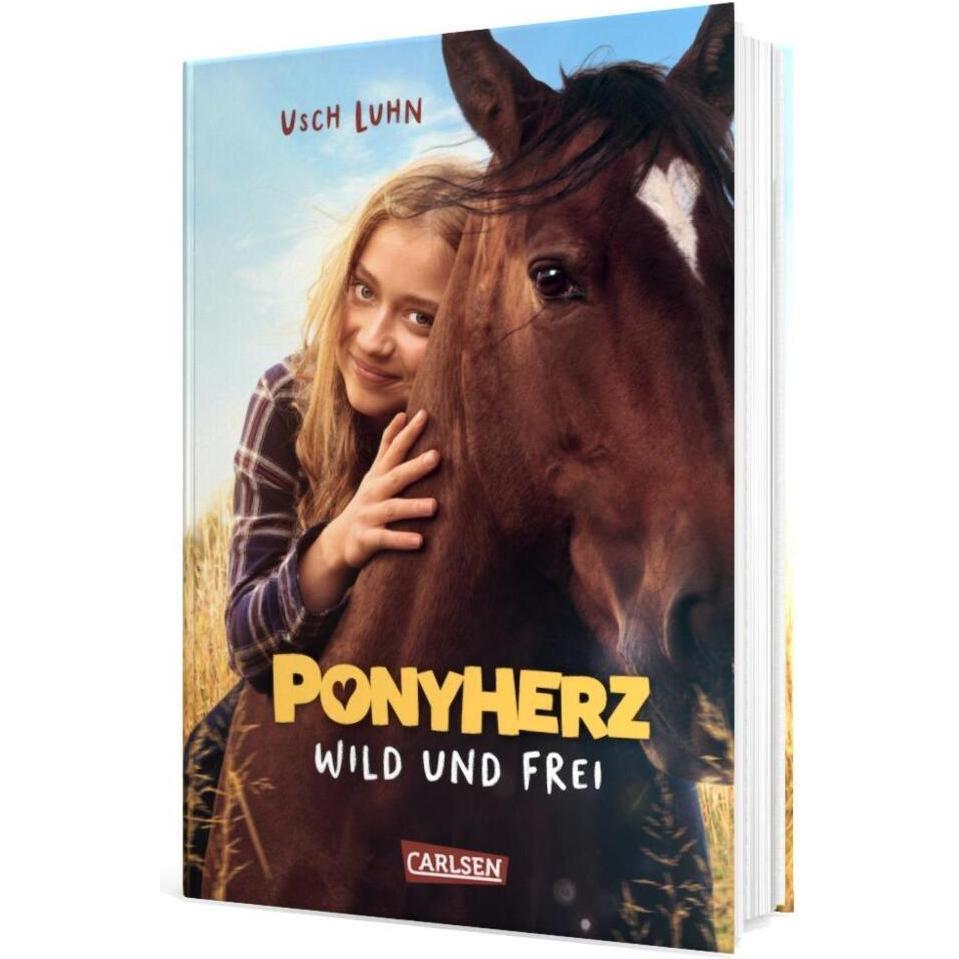Thumbnail - Ponyherz 1: Wild und frei. Das Buch zum Film, Kinderbücher von Usch Luhn, Franziska Harvey