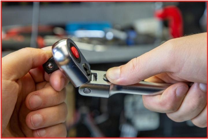 Image du produit KS Tools Teleskop-Gelenk-Umschaltknarre (1/2")