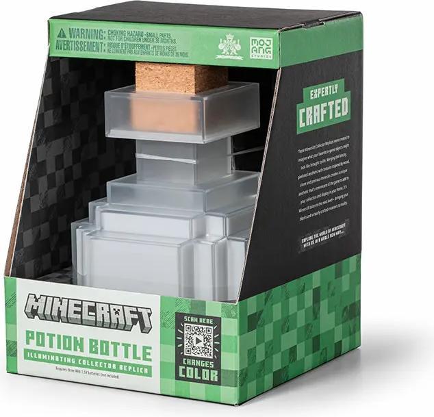 Actual product image Noble Collection Minecraft Replik Illuminating Potion Bottle