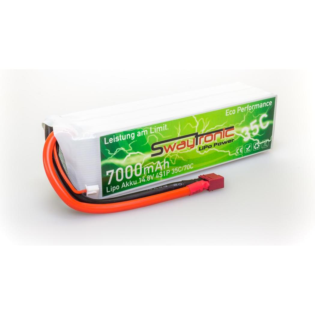 Swaytronic LiPo Soft Case TPlug (14.80 V, 7000 mAh)