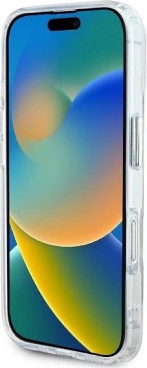 Actual product image Karl Lagerfeld KLHMP16MHLSKIH iPhone 16 Plus 6.7" biały/white hardcase IML Metal Karl Head MagSafe (Apple iPhone 16 Plus)