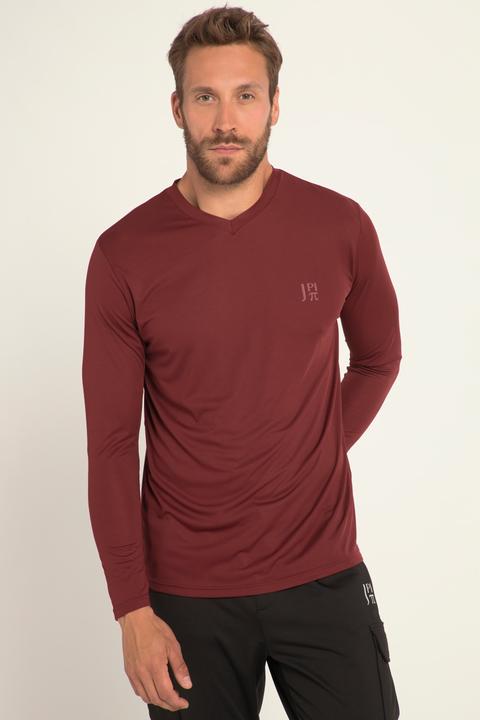 Actual product image Jay-Pi grosse Grössen Trekking-Shirt FLEXNAMIC®, Outdoor, Langarm dunkel kirschrot 4XL 817727349-4XL (4XL)