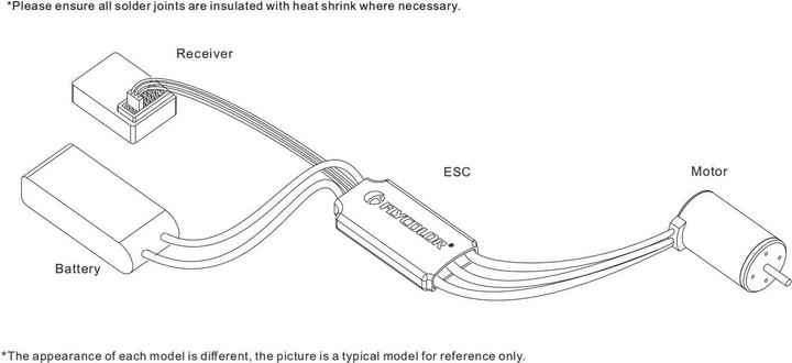 Produktbild Flycolor Geschwindigkeitsregler 40A für RC Drohnen (Drohnen Akku)