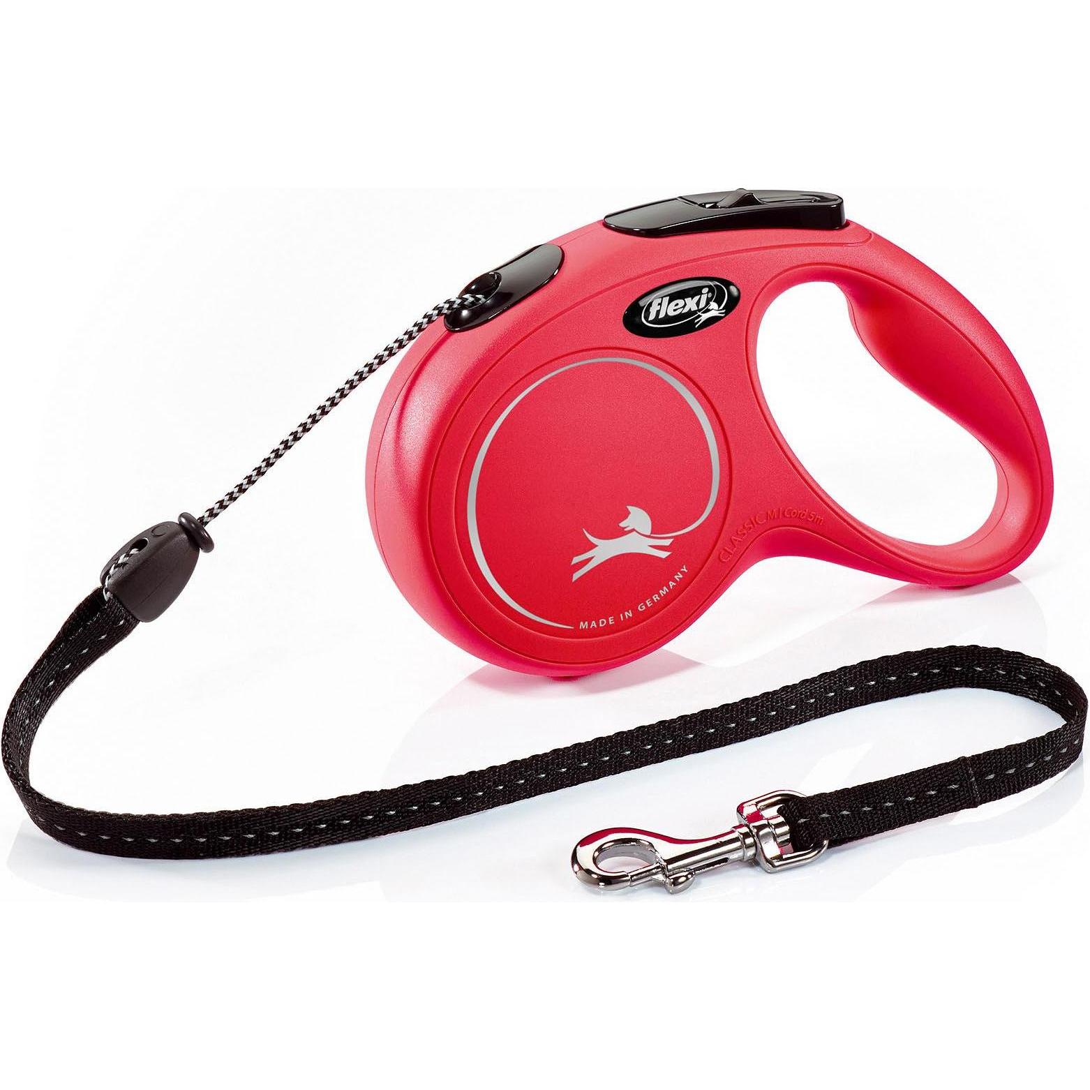 Flexi New Classic (M, Hund, Spazieren), Halsband + Leine