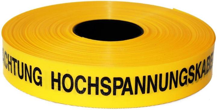 Magni Kelmaplast bande d'avertissement de tracé 250 mètres Attention aux câbles haute tension