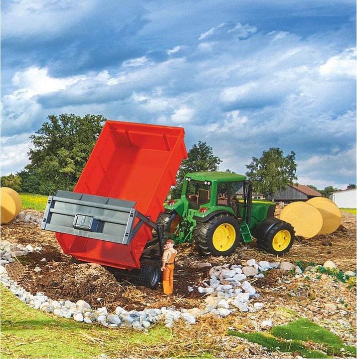 Produktbild Bruder Wannenkippanhänger mit Automatikrückwand