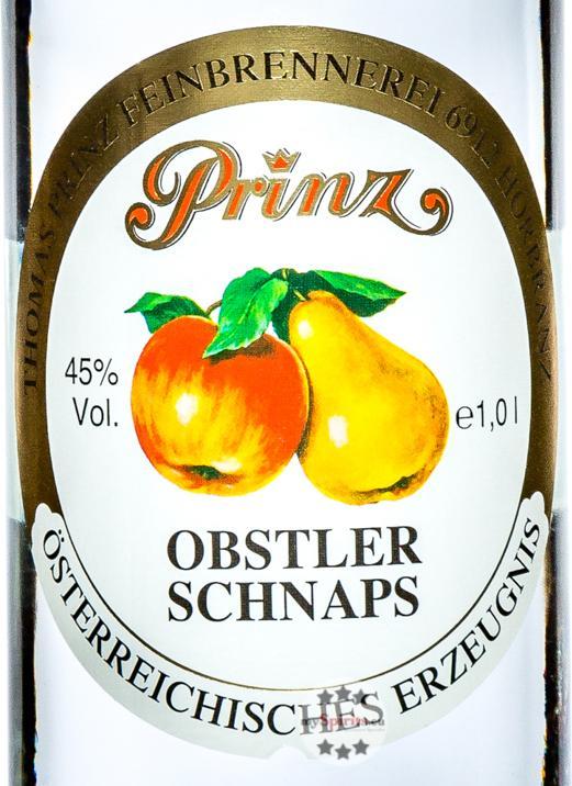 Produktbild Prinz Obstschnaps 45%