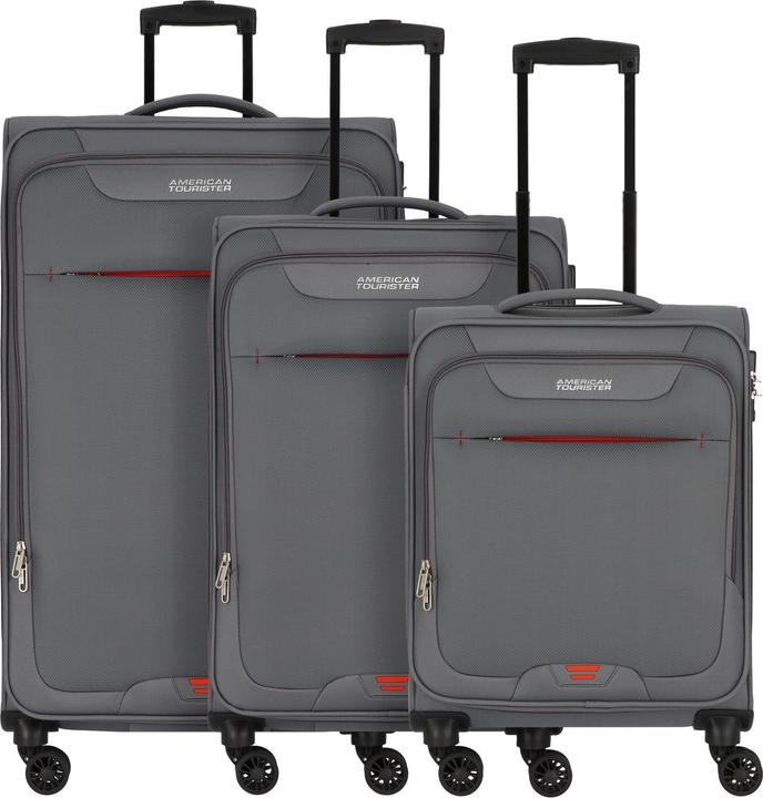 Immagine prodotto American Tourister Set di valigie a 4 ruote Street Roll 3 pezzi (215 l)