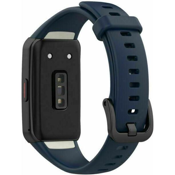 Thumbnail - Strap-it Silikonarmband (Silikon, Huawei Band 6), Uhrenarmband, Blau