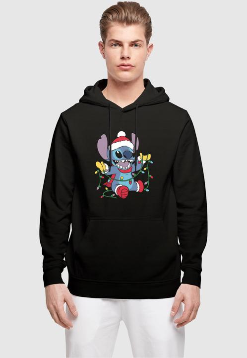 Produktbild Absolute Cult Lilo And Stitch - Christmas Lights Basic Hoody - 114401 (L)