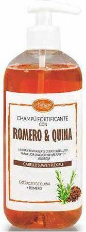 Produktbild Nurana Cosmetics Champu Fortificante Ron Quina 500 ml (500 ml, Flüssiges Shampoo)
