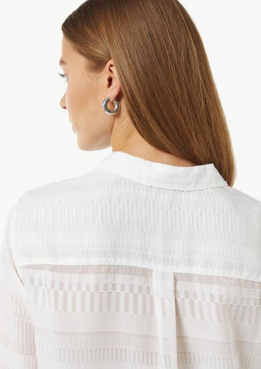 Immagine prodotto Comma Bluse Oversized Bluse aus transparentem Jacquard (40)