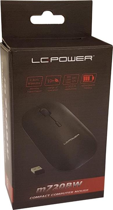 Produktbild LC-Power LC Power m720BW Maus (Kabellos)