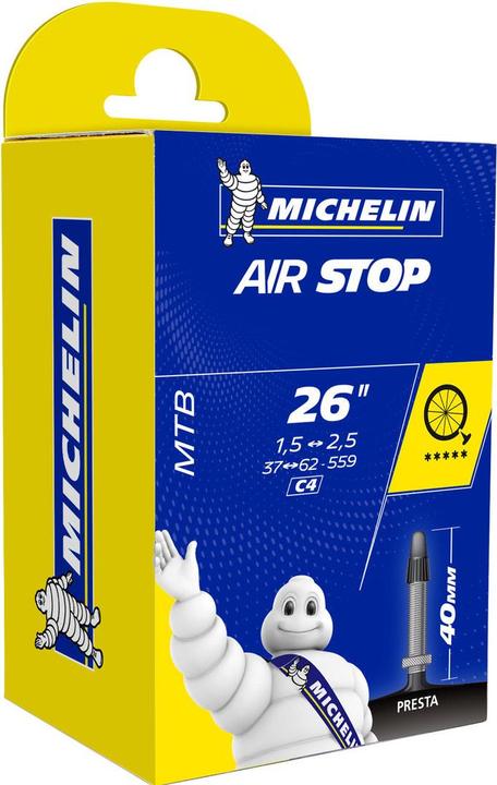 Actual product image Michelin Airstop C4 (Presta (SV), 26", 40 mm)