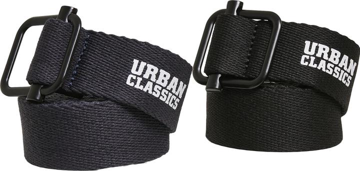 Produktbild Urban Classics Industrial Canvas Belt 2-Pack (M, S)
