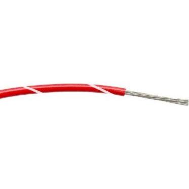 Rs Pro, Kabelleitung, Einzeladerleitung 0,5 mm² 100m Rot/Weiss PVC (100 m)