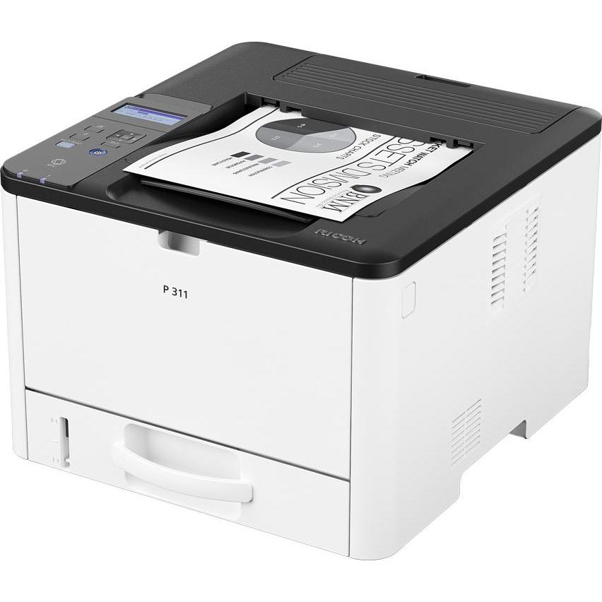 Thumbnail - RICOH P 311 (Laser, Schwarz-Weiss), Drucker, Weiss