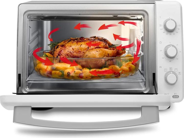 Image du produit De'Longhi Delonghi EO32502.WG Sfornatutto EO32502.WG Four électrique, 5 niveaux de cuisson