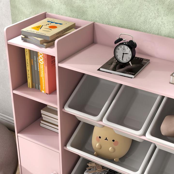 Actual product image Aiyaplay Kinderregal MDF, Stahl Rosa