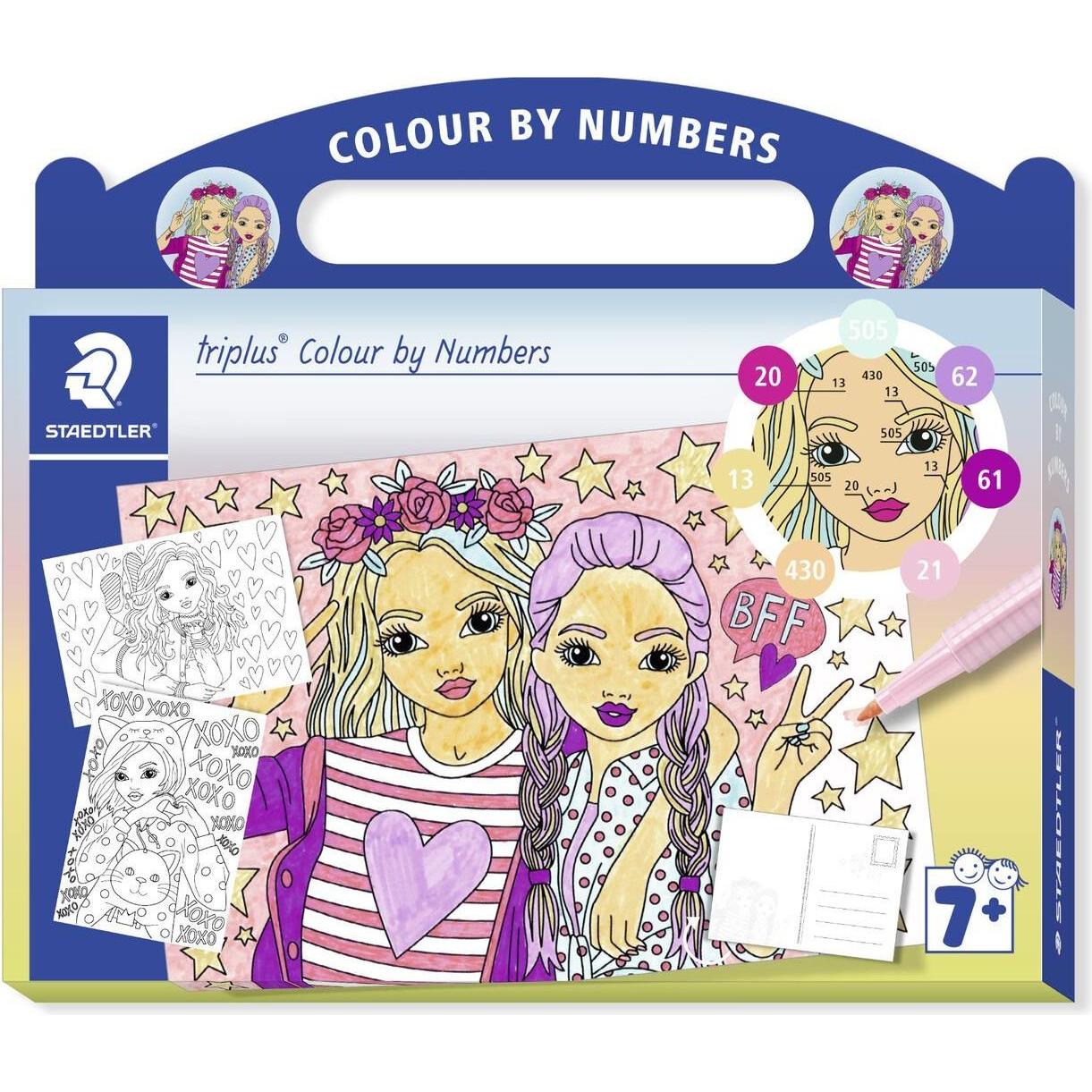 Staedtler Malset triplus "Malen nach Zahlen Fashion"