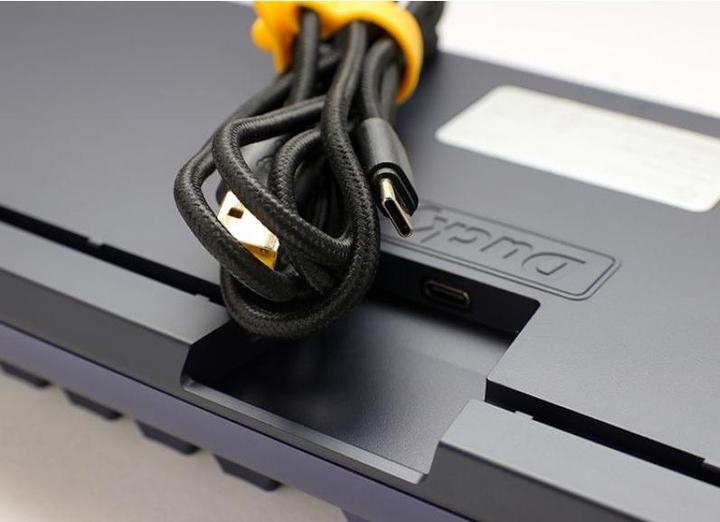 Produktbild Ducky One 3 Cosmic Blue TKL Gaming Tastatur, RGB LED - MX-Brown (DE, Kabelgebunden)