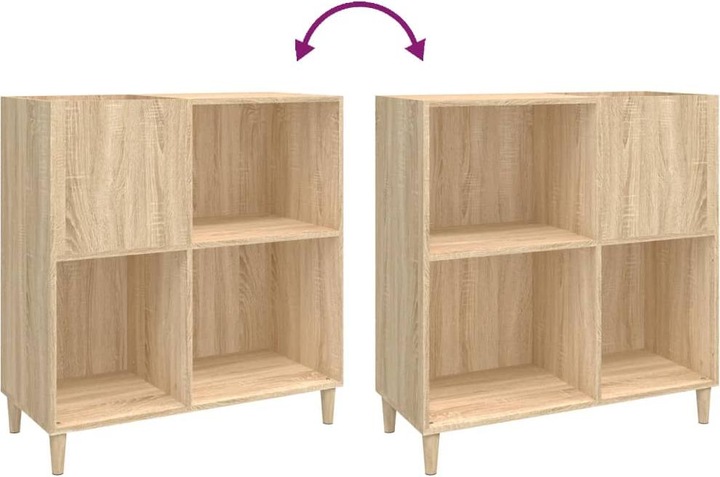 Produktbild VidaXL Plattenschrank Sonoma-Eiche 84,5x38x89 cm Holzwerkstoff