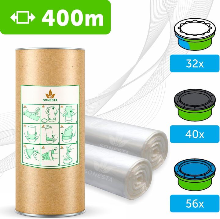 Produktbild Sonesta Nachfüllfolie für Windeltwister (400 m)