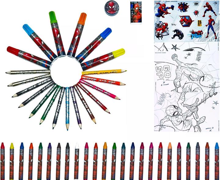Produktbild Spiderman Kunstkoffer zum Mitnehmen