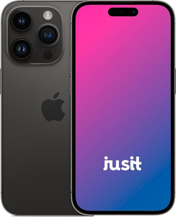 Produktbild jusit iPhone 14 Pro (256 GB, Black, 6.10", SIM + eSIM, C / Gut)