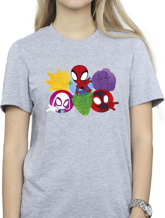 Produktbild Spidey And His Amazing Friends Faces TShirt (M)