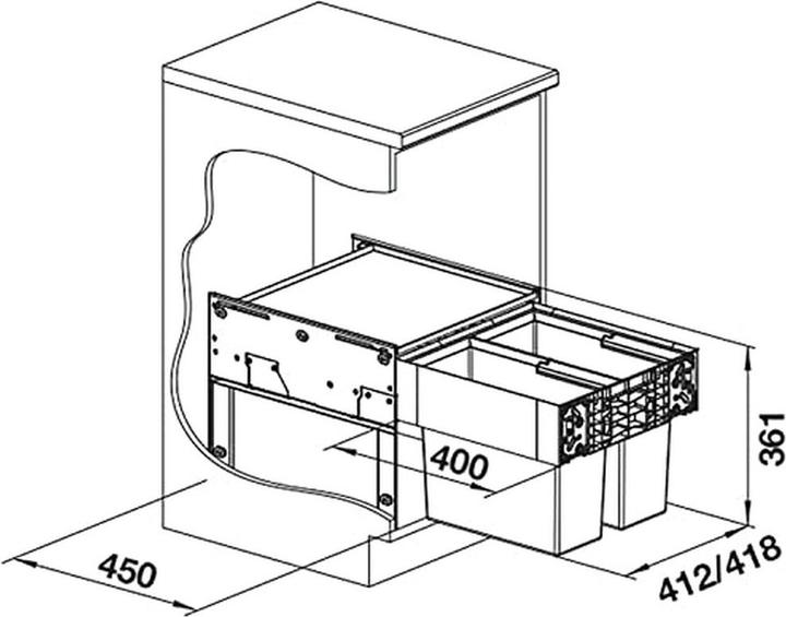 Actual product image Blanco Select II (32 l)