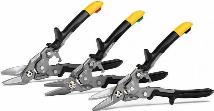 Image du produit ToughBuilt Set de ciseaux à tôle, 3 pcs.
