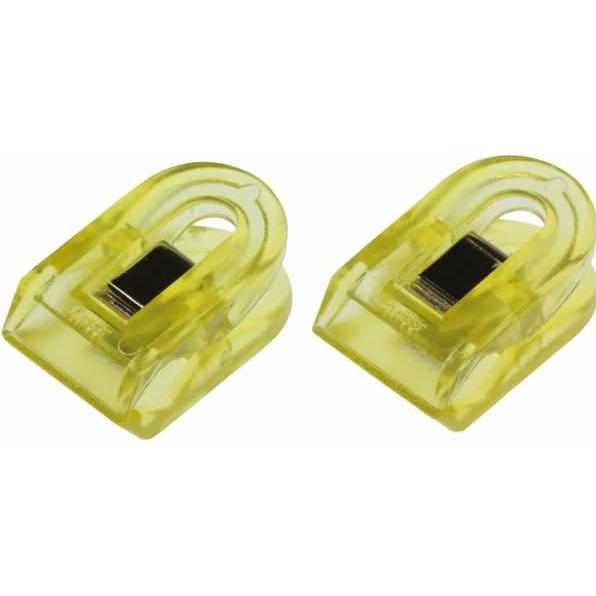 Laurel, Büroklammer, Briefklemmer Multi Clip Liliput 15x25mm VE=100 Stück kristallgelb (1 x)