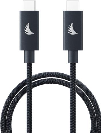 Image du produit Angelbird USB-C 4.0 Solid Flex Cable Blue Gray 32 cm / 1 ft (0.32 m, 240 W)
