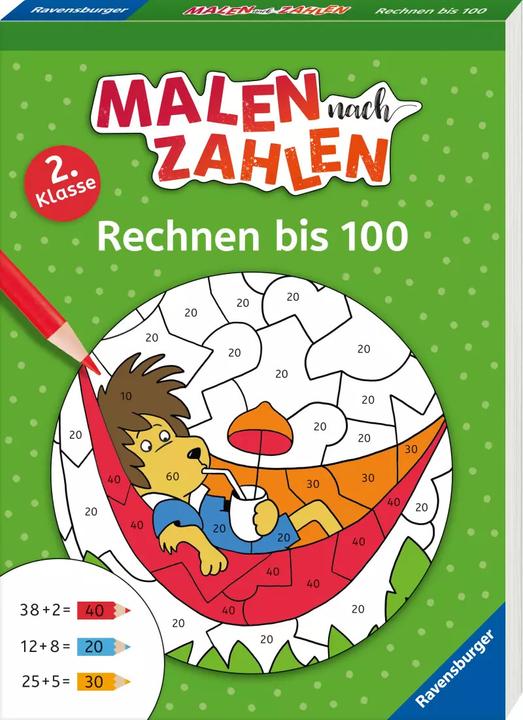 Immagine prodotto Ravensburger Dipingere con i numeri, 2° grado: aritmetica fino a 100