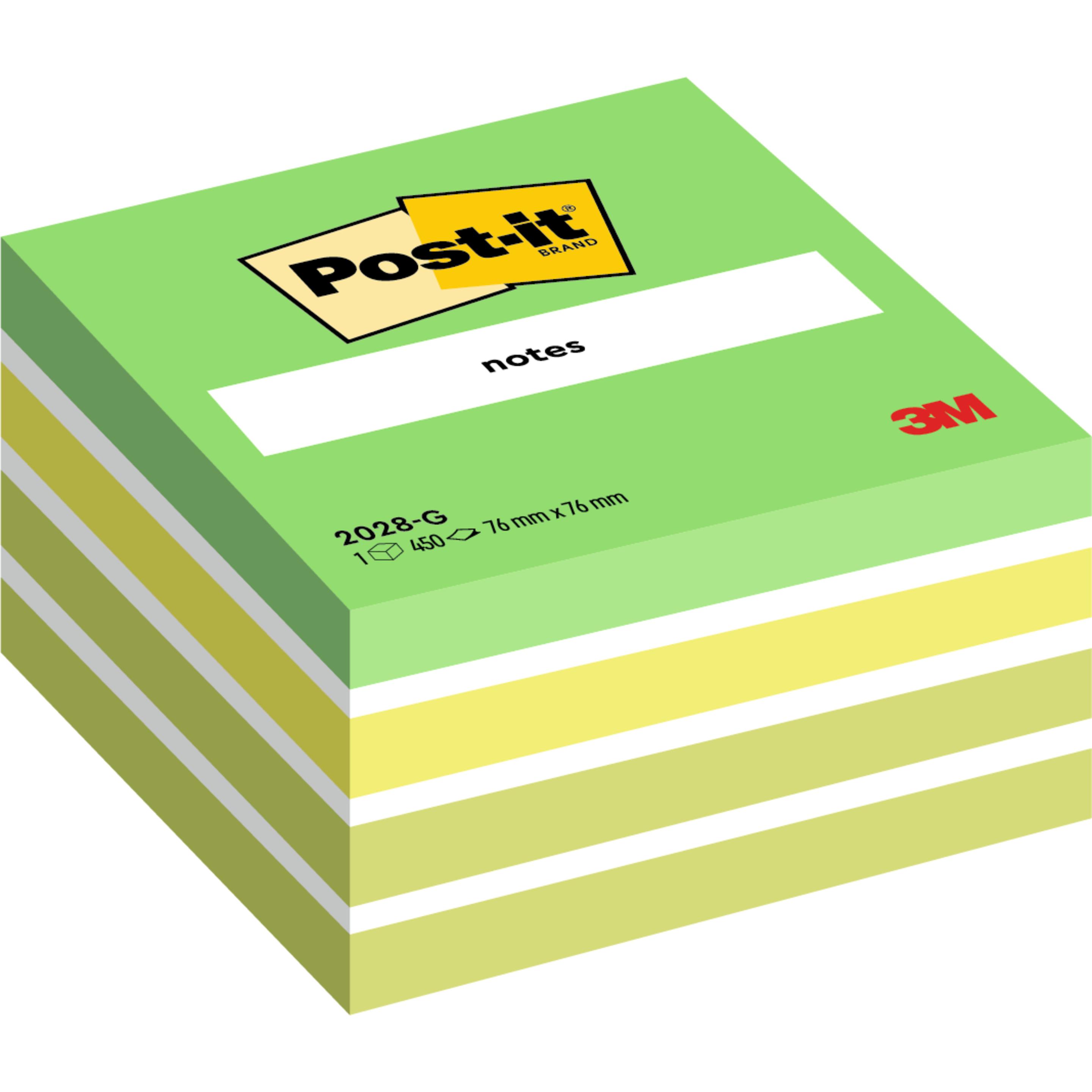Post-it, Haftnotiz, Würfel (76 x 76 mm)