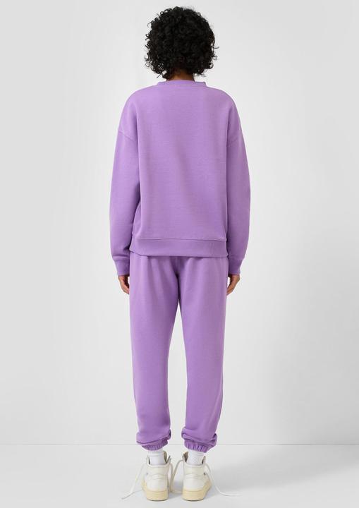 Produktbild s.Oliver Sweatshirt Weiches Sweatshirt mit kleiner Stickerei (S)
