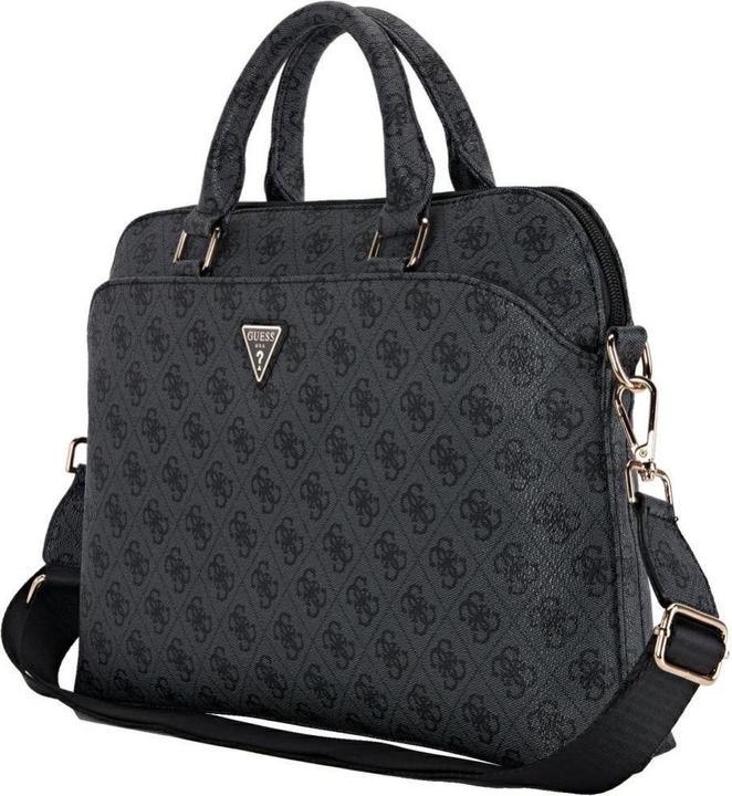 Productafbeelding Guess PU 4G Triangle Logo Computer Bag 15/16 - black (15")