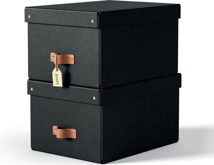 Actual product image Leitz Storage Box Puro Medium with Lid (A4)