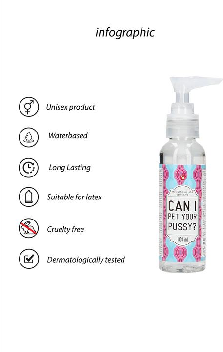 Produktbild Shots Masturbation Lube - Can I Pet Your Pussy? - 100 ml (100 ml)