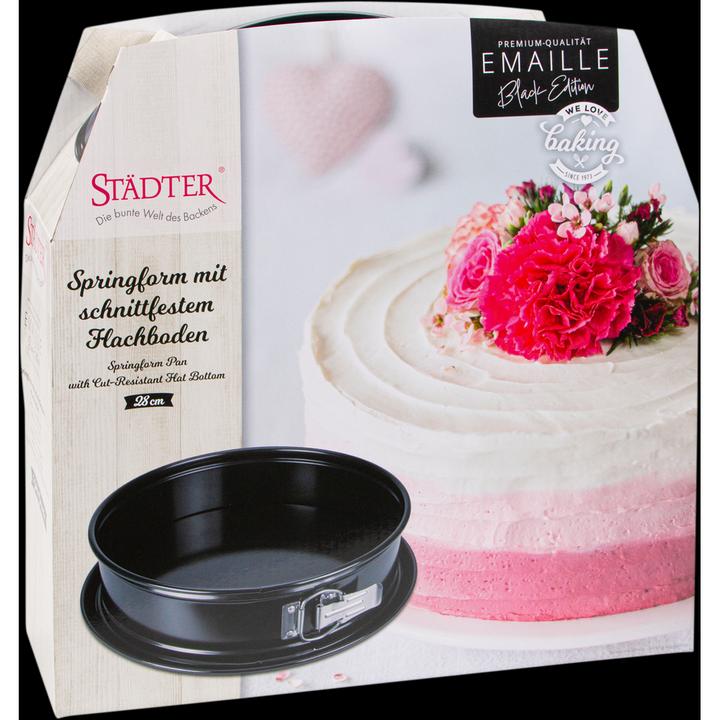 Produktbild Städter Springform Emaille ø 28x7 cm Black Edition